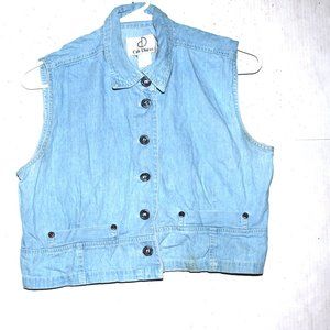 City Dress Denim Vest